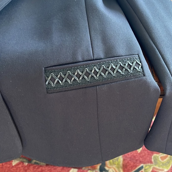 Yoana Baraschi Black 1-Button Blazer Size M |Work & Office Chic" - Picture 4 of 9